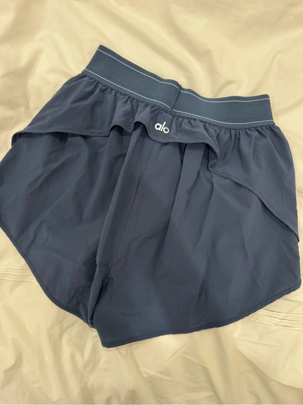 ALO Yoga Navy Blue Women's Athletic Shorts